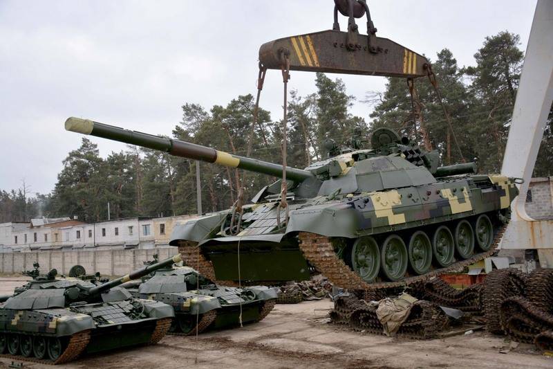 In Kiev, they talked about the modernization of T-72AMT tanks for the Armed Forces