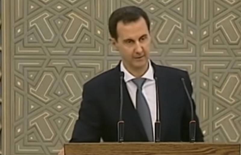 Assad promised to continue the offensive in the provinces of Idlib and Aleppo