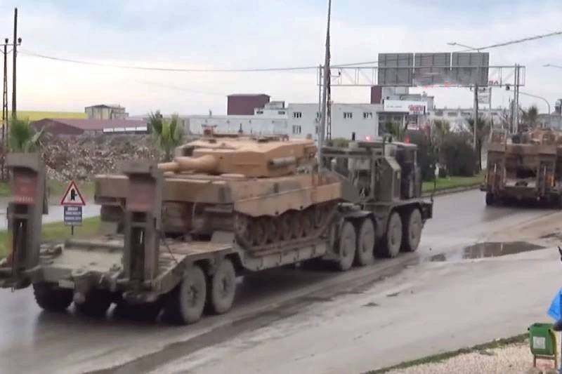 Reserves go to the front: Turkey deploys Leopards in Syria