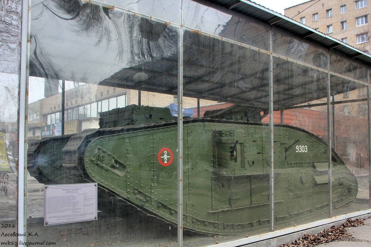 Live Russian rhombuses. The most famous tank of the Great War in 