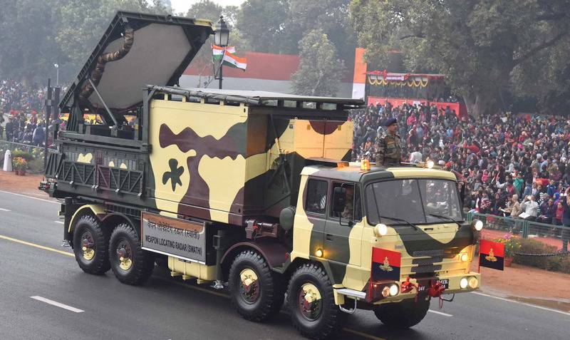 L'Arménie armée d'un radar d'artillerie indien Swathi