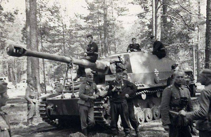 The most powerful tank destroyer of the beginning of World War II