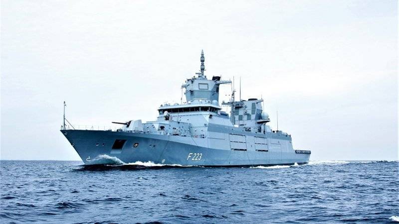 the naval forces of Germany received the second frigate class F125