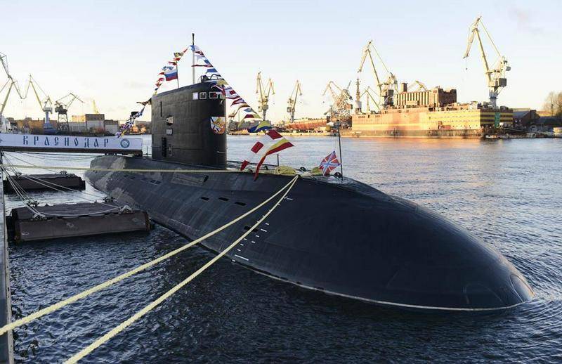 DEPL "Krasnodar" Black Sea Fleet will be scheduled for repairs in April this year