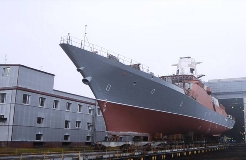 The date of launching the Retive Corvette of Project 20380 became known