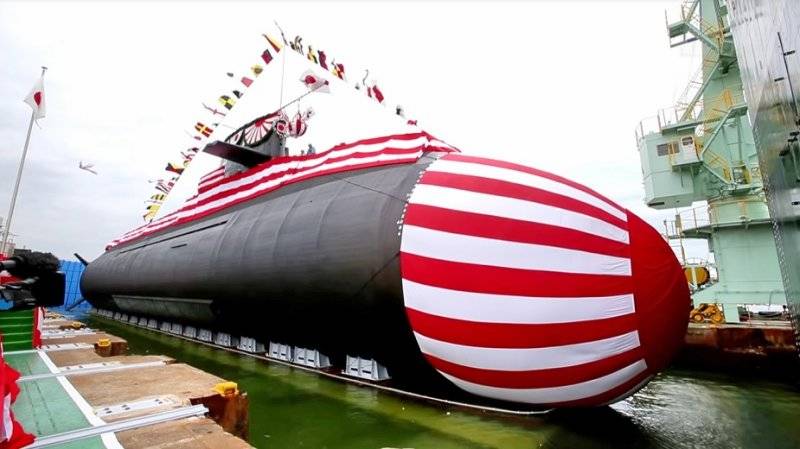 The Japanese Navy received the eleventh submarine type "Soryu"