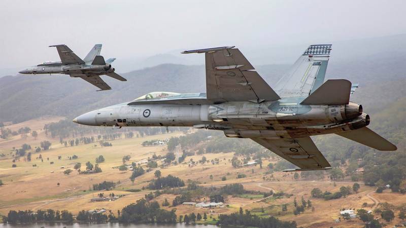 Calabrone australiano F / A-18A / B venduto a una società privata americana