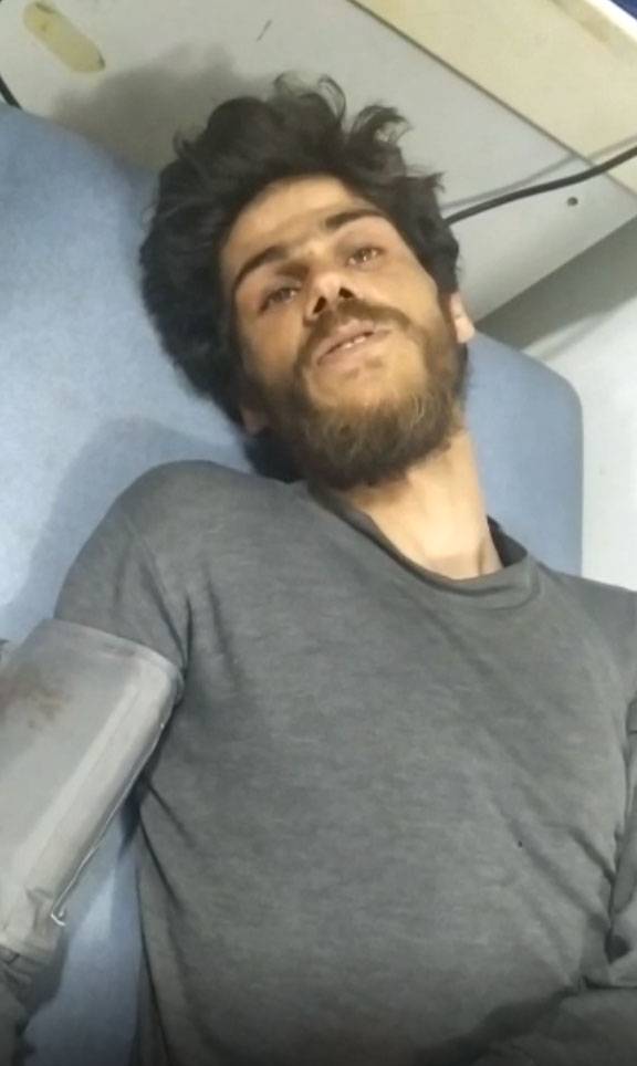 Militanten berättade hur han "överlevde i Serakib tagen av Assads styrkor" i 10 dagar