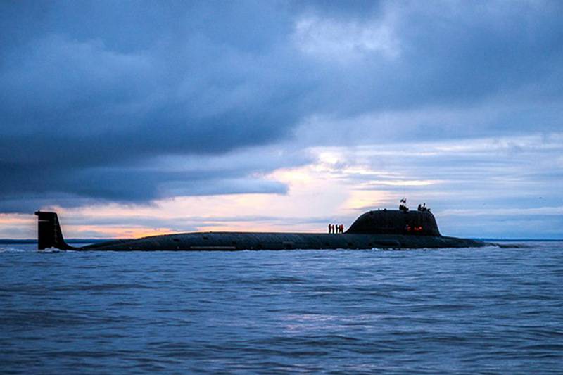 Circón hipersónico lanzado desde el submarino Severodvinsk