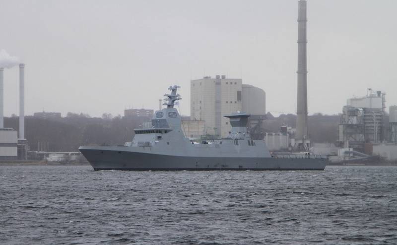 Head Corvette project Magen Saar 6 for the Israeli Navy began sea trials