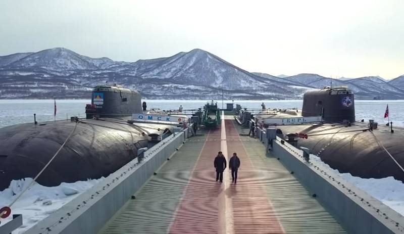 modernization of the submarine base of the Pacific fleet commenced at Kamchatka