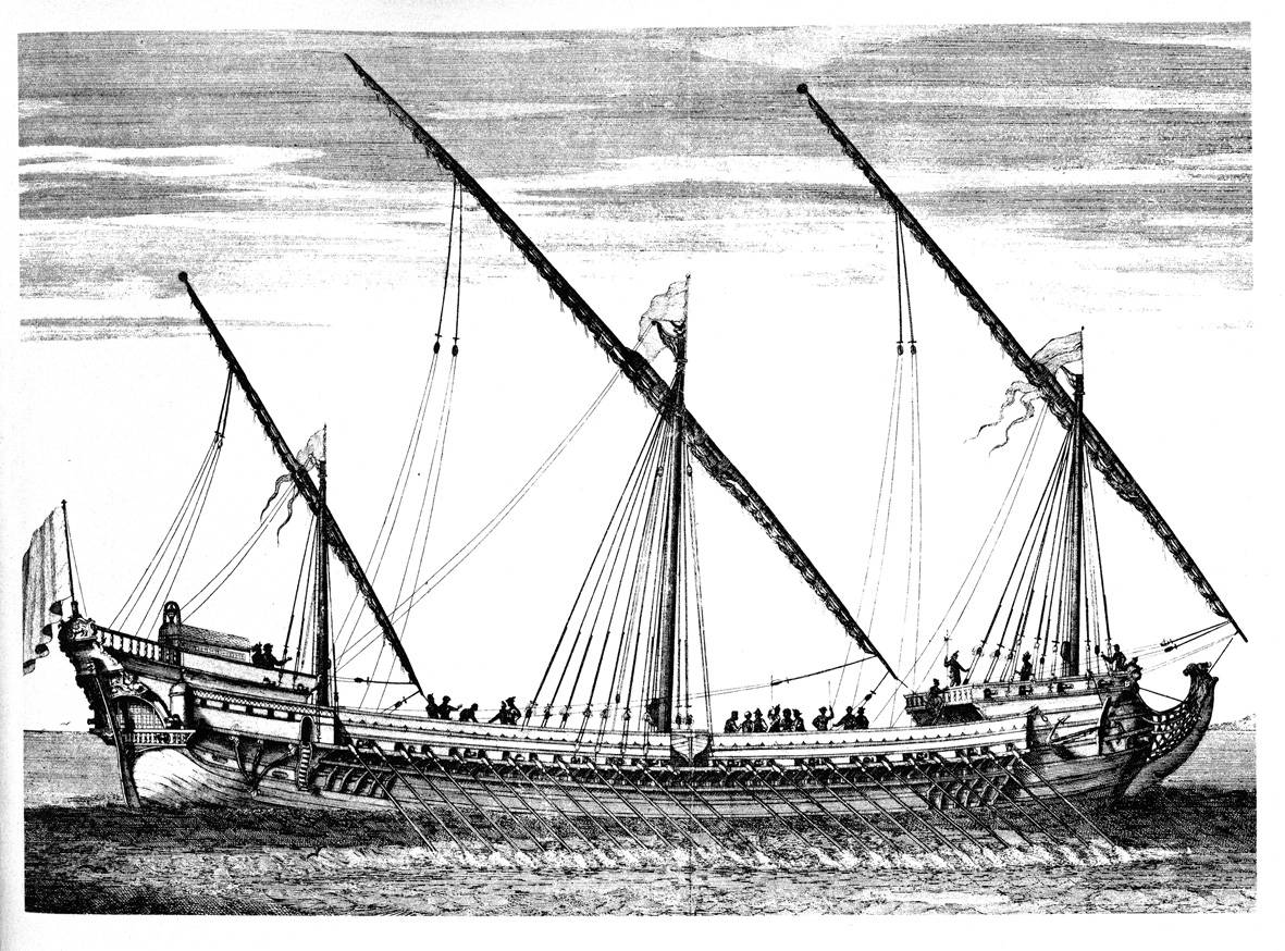 Гребной фрегат. Галеас 17 века. Галеас корабль Петра 1. Галеас корабль 16 век.