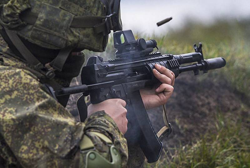 Un gruppo di fucili d'assalto AK-12 entrò in servizio con la Special Purpose Brigade