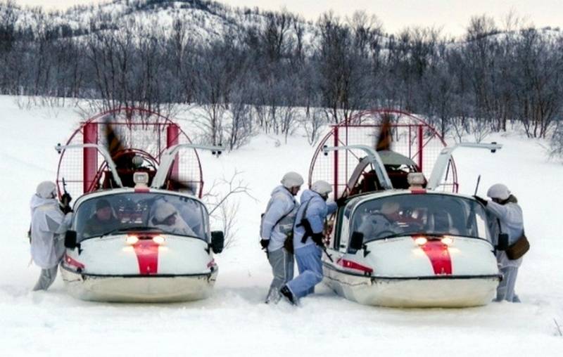 De nouveaux hydroglisseurs amphibies de patrouille testés dans la flotte du Nord