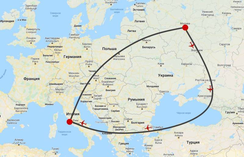 В Варшаве: Русские не запрашивали разрешения на пролёт в Италию черезпольское воздушное пространство