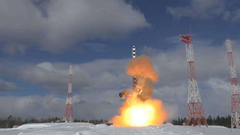 Rusia está lista para la producción en serie de los últimos ICBM Sarmat