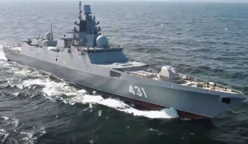 The frigate Admiral Kasatonov entered the next test phase