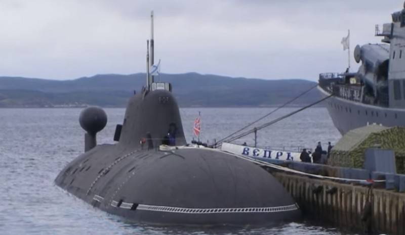 Vepr nuclear submarine of project 971 has completed passing tests after repair