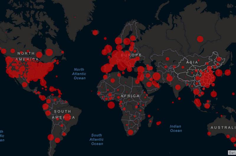 Se presenta el mapa de morbilidad específico de COVID-19: Suiza se encuentra entre los tres primeros