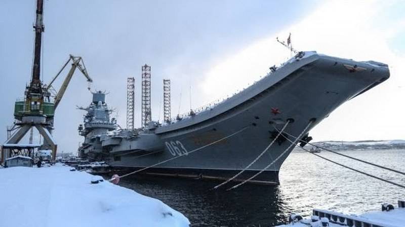 The head of USC called the amount of damage from the fire at the Tavkr "Admiral Kuznetsov"