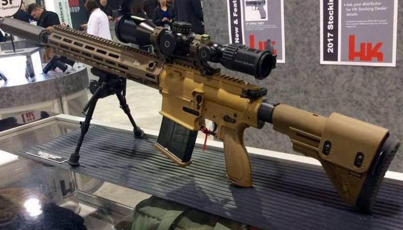 The U.S. Army received the first batch of new sniper rifles M110A1