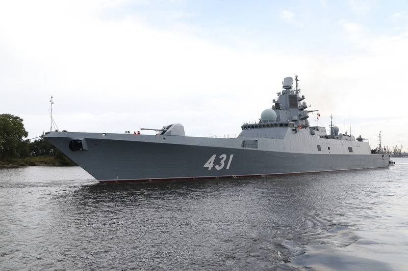 The frigate Admiral Kasatonov reached the final stage of testing