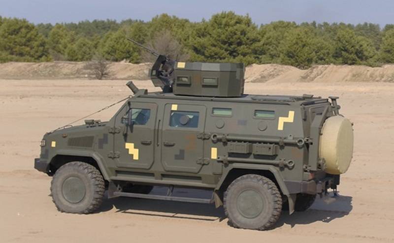 Ukrainian armored car "Kozak-2M1" adopted by the Armed Forces