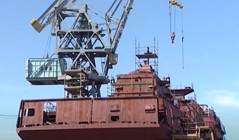 Venäjän laivaston kahden ensimmäisen UDC:n rakentamiskustannukset tulivat tunnetuksi