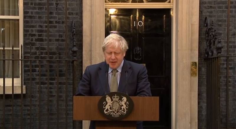 Britain said the statement of Prime Minister Johnson from the clinic