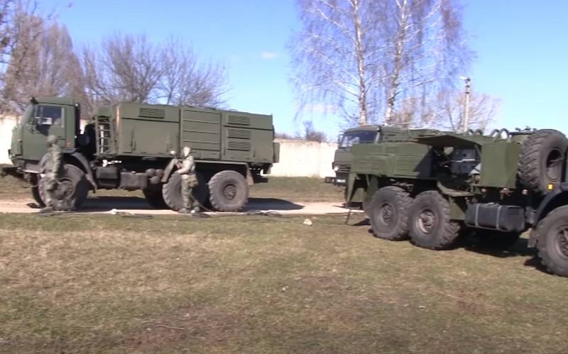 the black sea fleet sent to Abkhazia specialists and equipment NBC