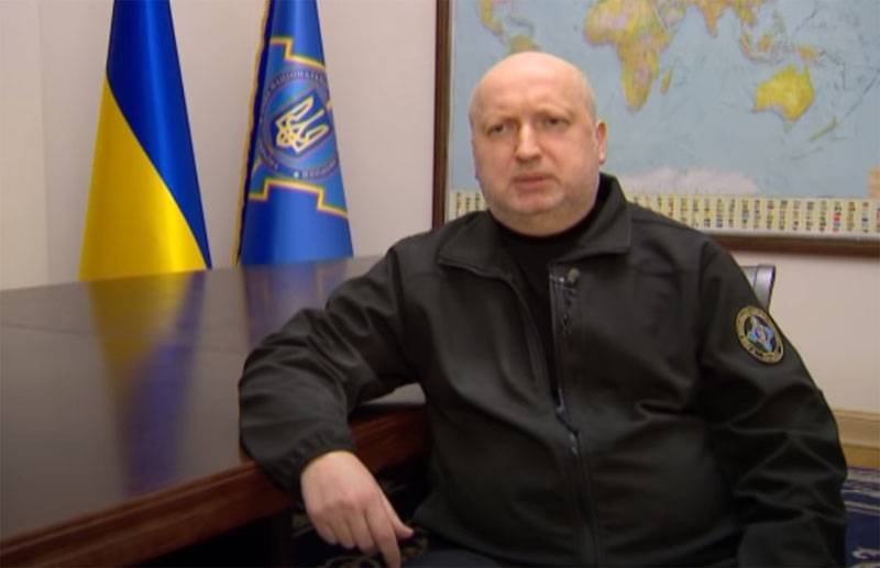 Turchinov sagte, er stehe hinter der Schaffung des "Raketenschildes" der Ukraine