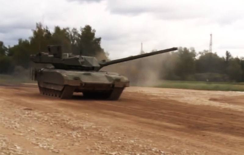 "Signal for NATO": data on tests of the T-14 Armata tank in the SAR are discussed in the foreign press