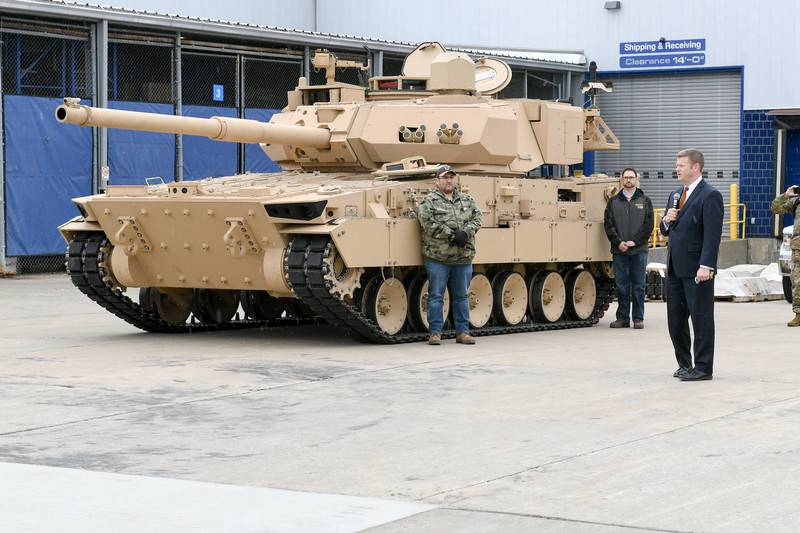 Prototypes van "lichte tanks" werden publiekelijk getoond in de VS