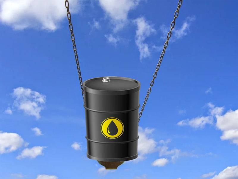 Barrel "on a swing": hari libur nyata bagi para spekulan di pasar minyak