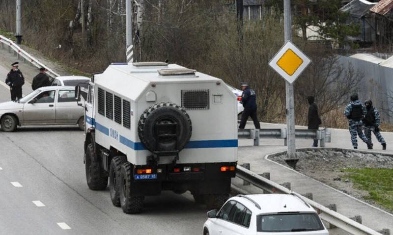 Tre terroristi neutralizzati vicino a Ekaterinburg