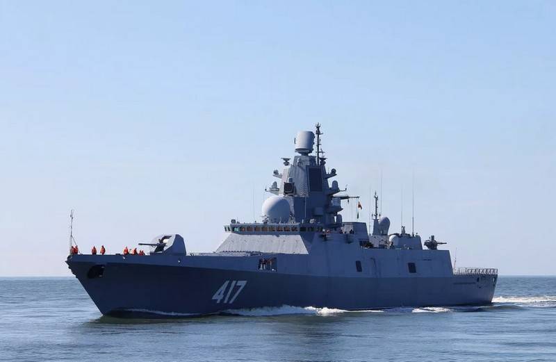 Az orosz haditengerészet három sorozat Project 22350 fregattot kap