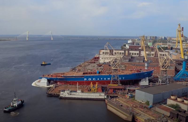 On the Baltic Shipyard called the laying date of the fourth icebreaker of project 22220