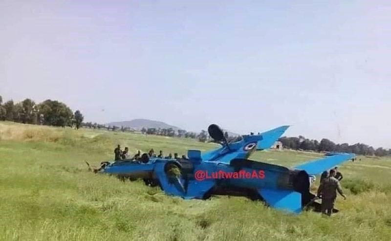 Chute signalée d'un chasseur MiG-21 en Syrie