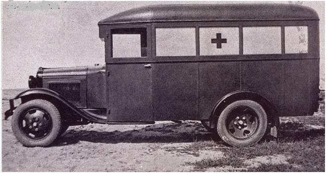 medical vehicles of the great Patriotic: the special and artisanal