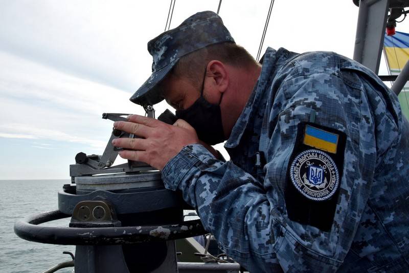 In the Azov sea held live-fire exercises Border service of Ukraine