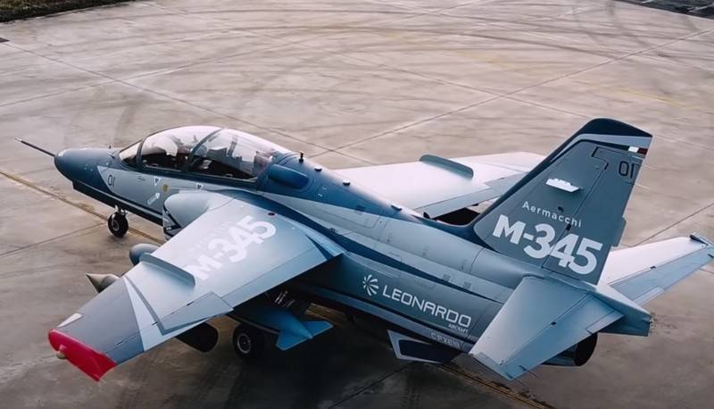 Italian training aircraft M-345 NO certified