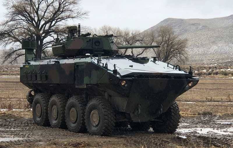 Promising ACV-30 armored personnel carriers for the US KMP will be equipped with the Norwegian combat module MST-30