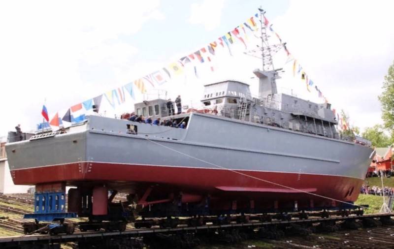 SNSZ announced plans for the launching and laying of the minesweeper project 12700