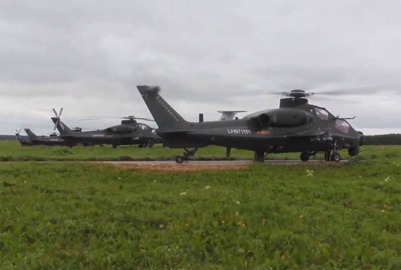 Los pilotos de la Fuerza Aérea china hablaron sobre la etapa más difícil de los ejercicios de vuelo del helicóptero WZ-10