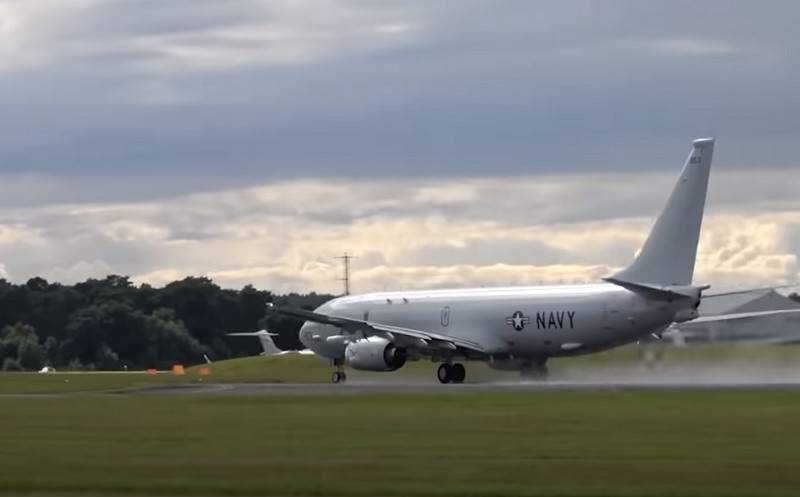 US Navy were armed with 100-second anti-submarine aircraft P-8 Poseidon