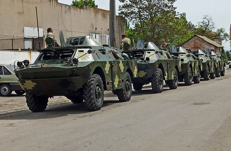 Een andere batch gerestaureerde BRDM-2L1 ging de strijdkrachten van Oekraïne binnen