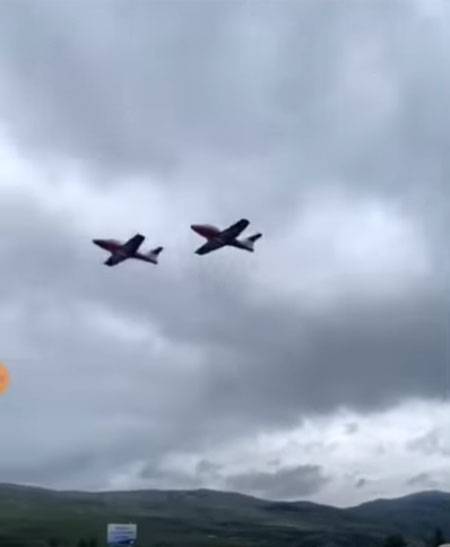 Самолёт канадской пилотажной группы упал на жилой квартал к северу от Ванкувера