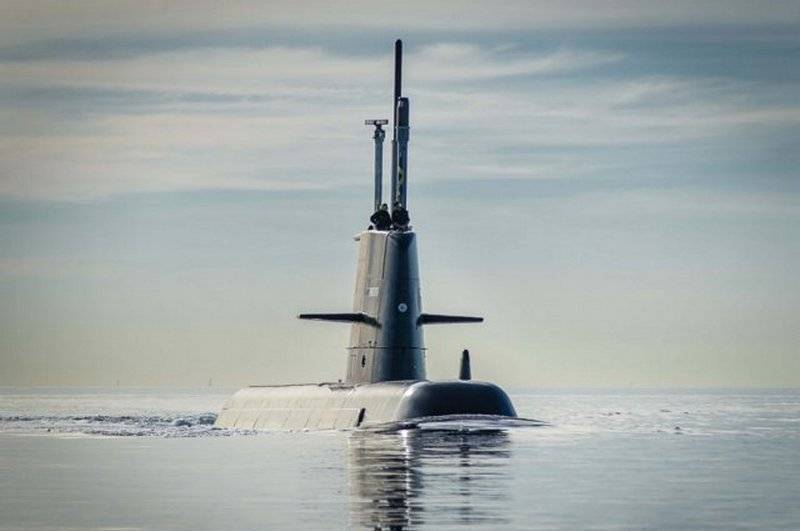 The leading Swedish diesel submarine Gotland returned to service after modernization