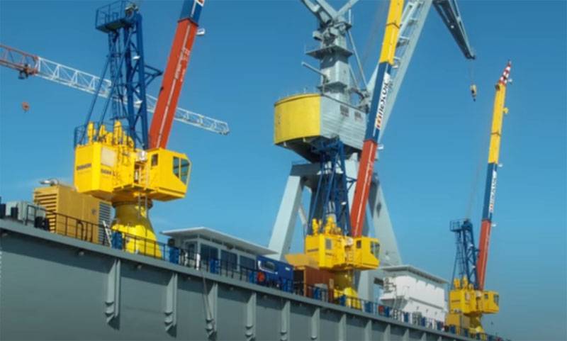 The construction of a large floating dock has begun in Shanghai: on the possibility of replacing it with a PD-50 for the Russian Federation