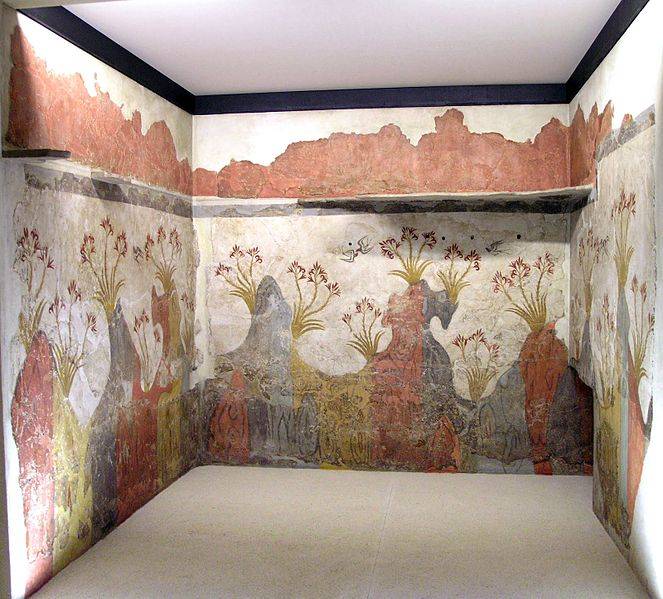 Minoan Pompeii: gizemli bir adada gizemli bir şehir